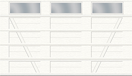 V Layout, 2-Slat Base - 3 bays